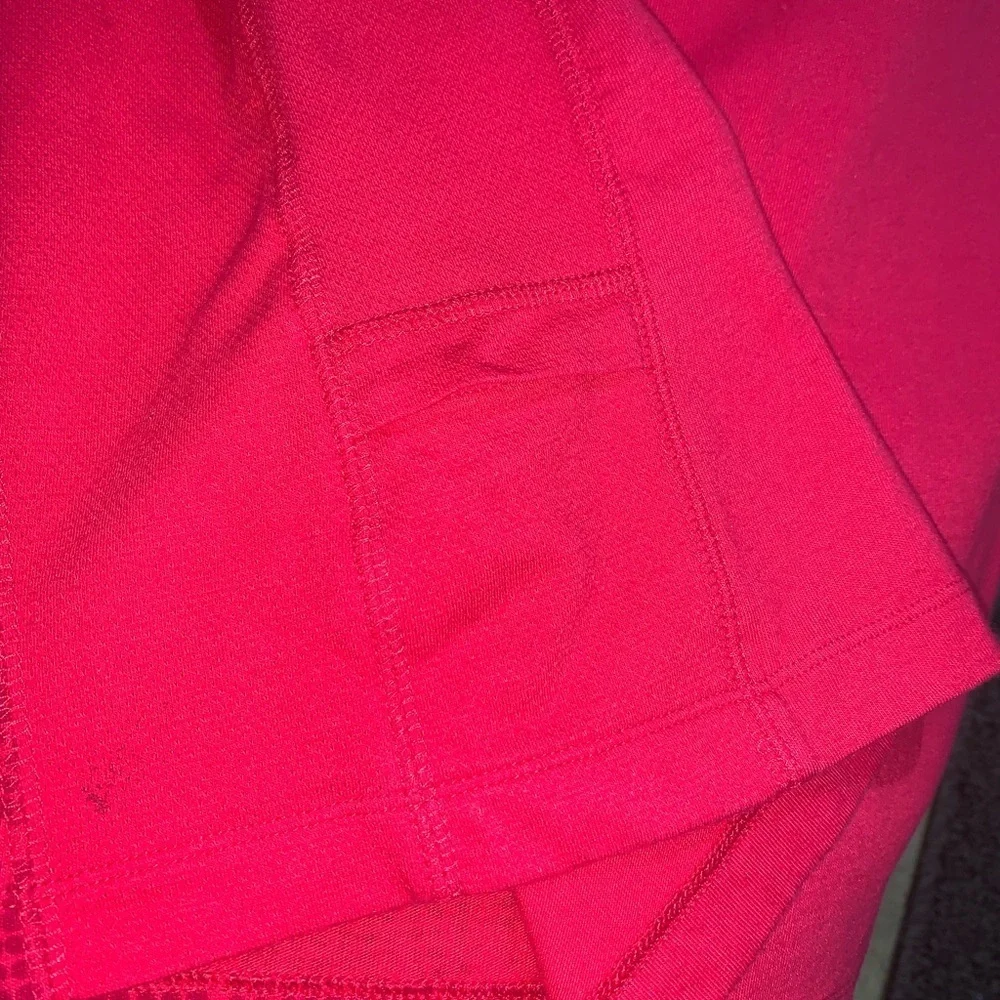 Danskin Pink Athletic Top XXL and Rehab bling Light Wash jean shorts 18